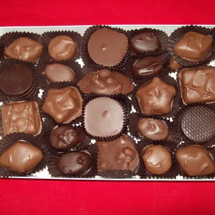 Sugar Free " Dietetic" Gift Boxes are available.