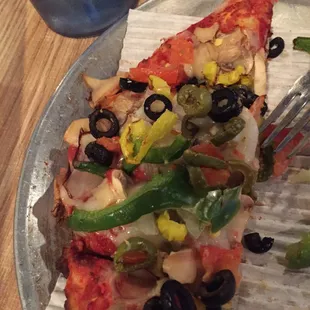 Veggie pizza!