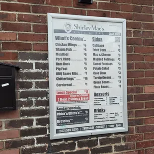 To go menu