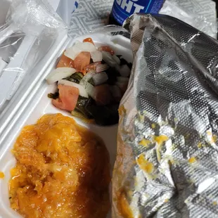 Sweet tato n greens sides