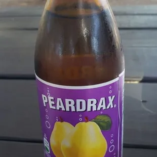 Pear flavored soda