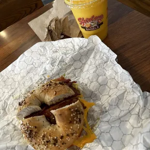 Californian Bagel Sandwich