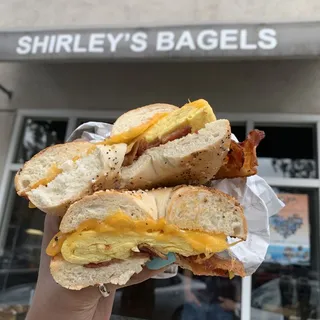 Egg and Cheddar Sandwich