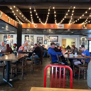Inside dining