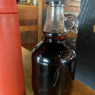 Yummy syrup, cute packaging!