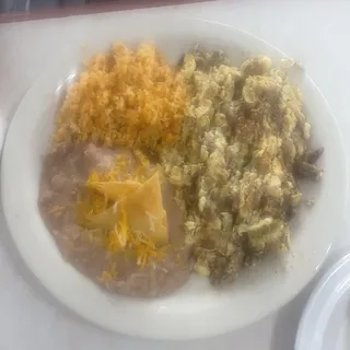 Machaca and Eggs