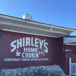 the exterior of the restaurant