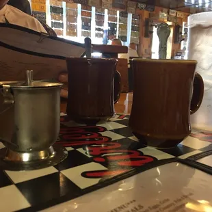 Coffee with fresh milk