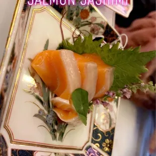 Salmon Sashimi