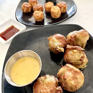 Wasabi Shumai and shrimp shumai