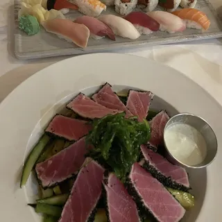 Black Sesame Crusted Ahi Tuna