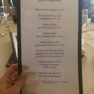 Picante Tuna Martini