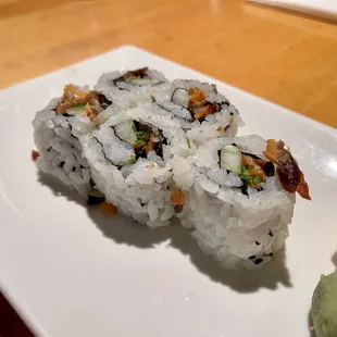 Salmon Skin Roll ($5)