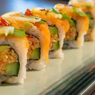 sushi, sashimi, sushi and sashimi, food