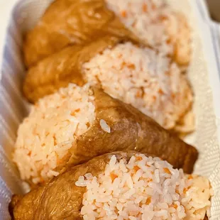 These Cone Sushi's is Bumboocha Big! Plus this Buggah's is Broke da Mouff! Bring your Mouffpiece is you plan on eating here!