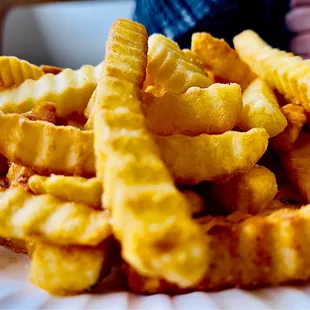 Always gotta get da side order Fries when ordering #55!  Ask for Extra Crispy, Buggah broke da Mouff!