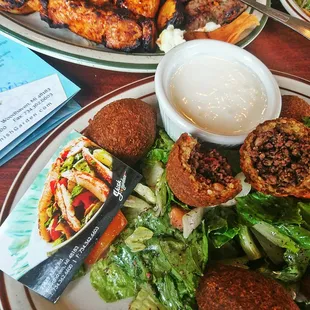 Filled with Lamb n Pine Nuts be Lamb Fried Kibbie Omg