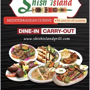 the menu of the restaurant