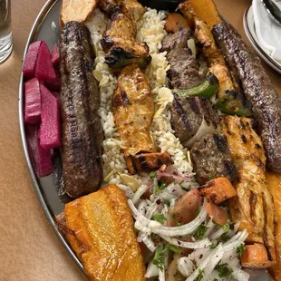 Island Combo*, meats are juicy and enough for two and leftover for dinner.