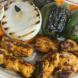 Shish Tawook w/ Grilled Veggies
