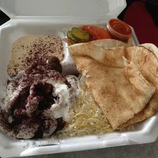 Lamb Gyro Plate