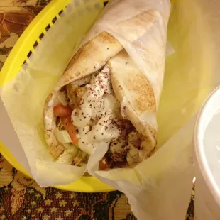 Chicken Shawarma Plate