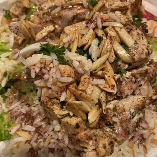 Rice Almond Salad