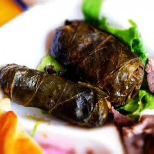 Lamb grape leaves