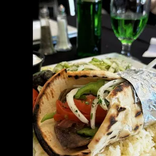 Gyro and Tarragon Soda