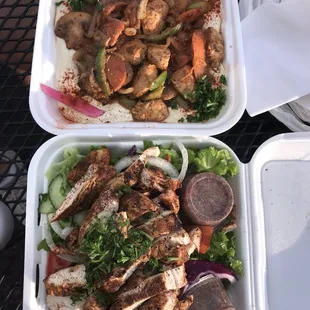 salads, salad, food