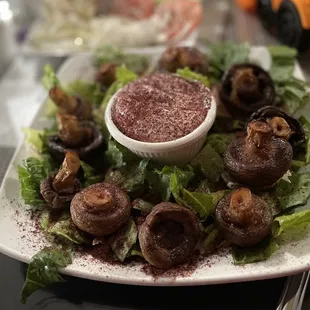 a plate of food
