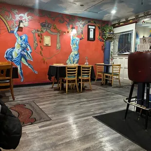 Inside
