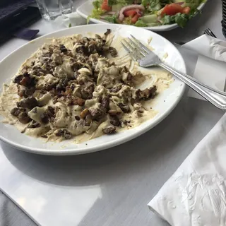 Hummus with Meat