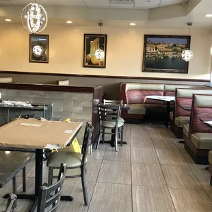 interior, sushi and sashimi