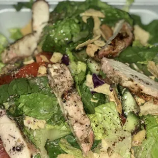 Fattoosh Tawook Salad