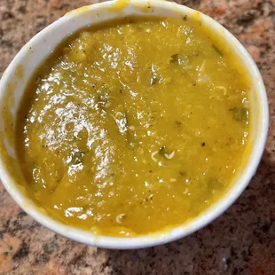 Crushed Lentil Soup-cup.