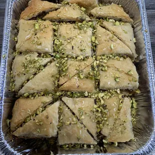 Our Fresh Homemade Baklawa!