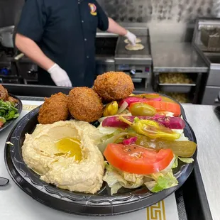 Falafel plate