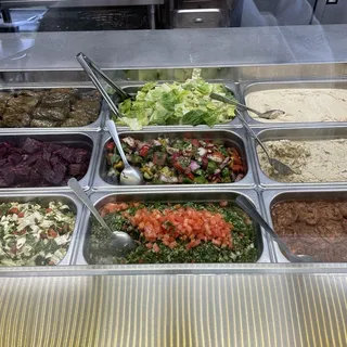 Baba Ghanouj and Pita
