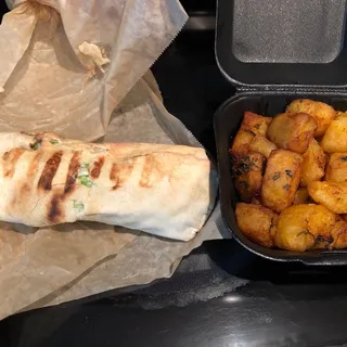 Fresh Garlic Potato