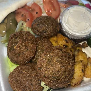 Falafel Vegetarian Plate- # 4