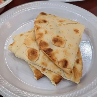 From the buffet: bread