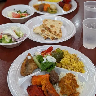 From the buffet