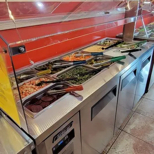 Buffet area