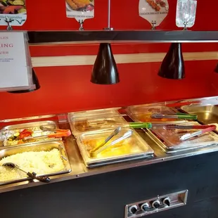 Buffet area
