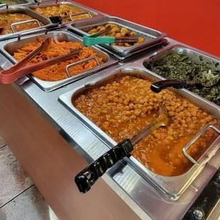 Buffet area