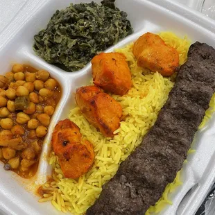 6. Beef and Chicken Combo