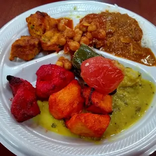 First plate