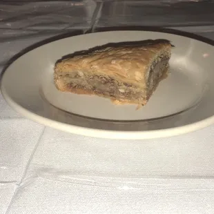Baklava with walnuts