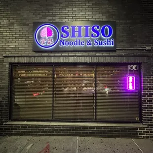 Outside of shiso